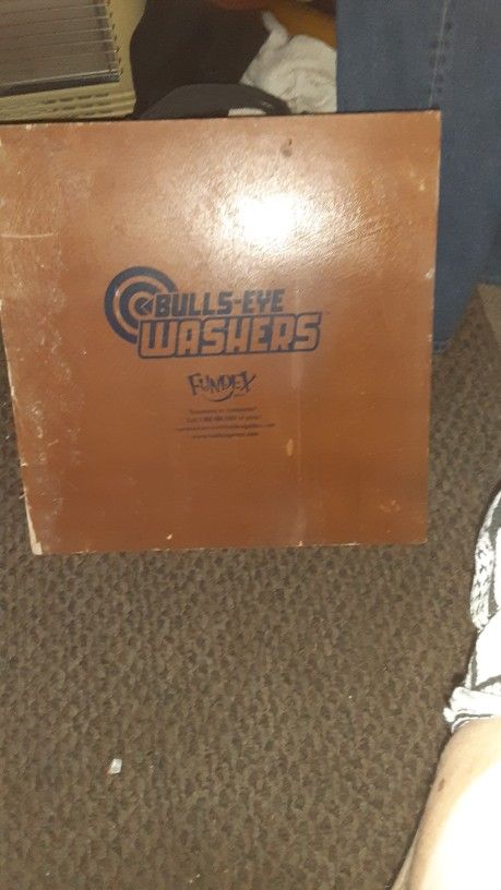 Bulls-Eye Washer Toss Game