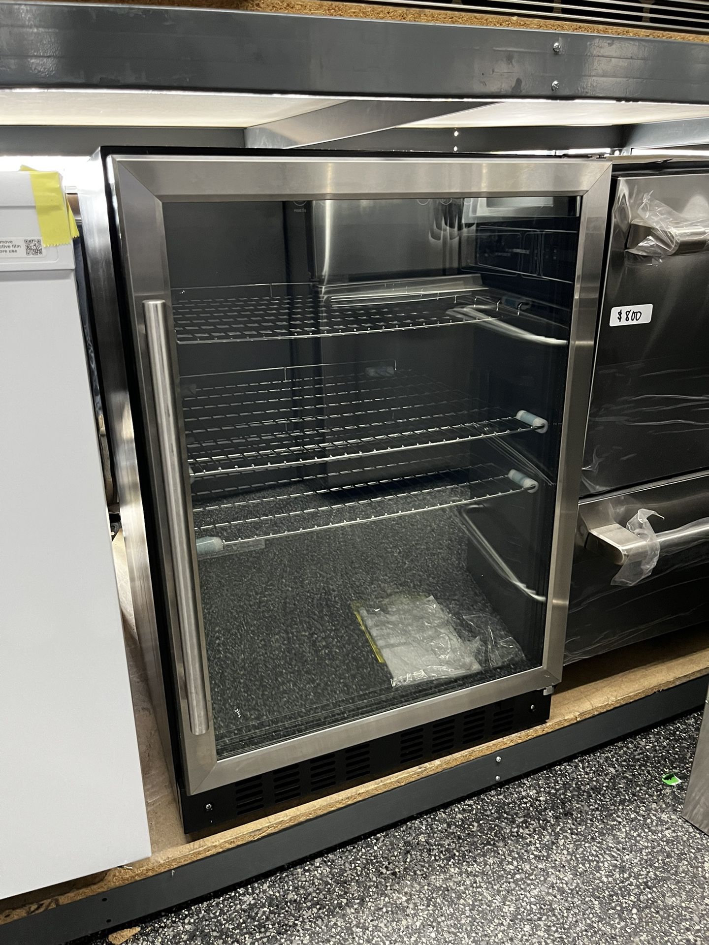 Insignia Stainless Steel Beverage Center