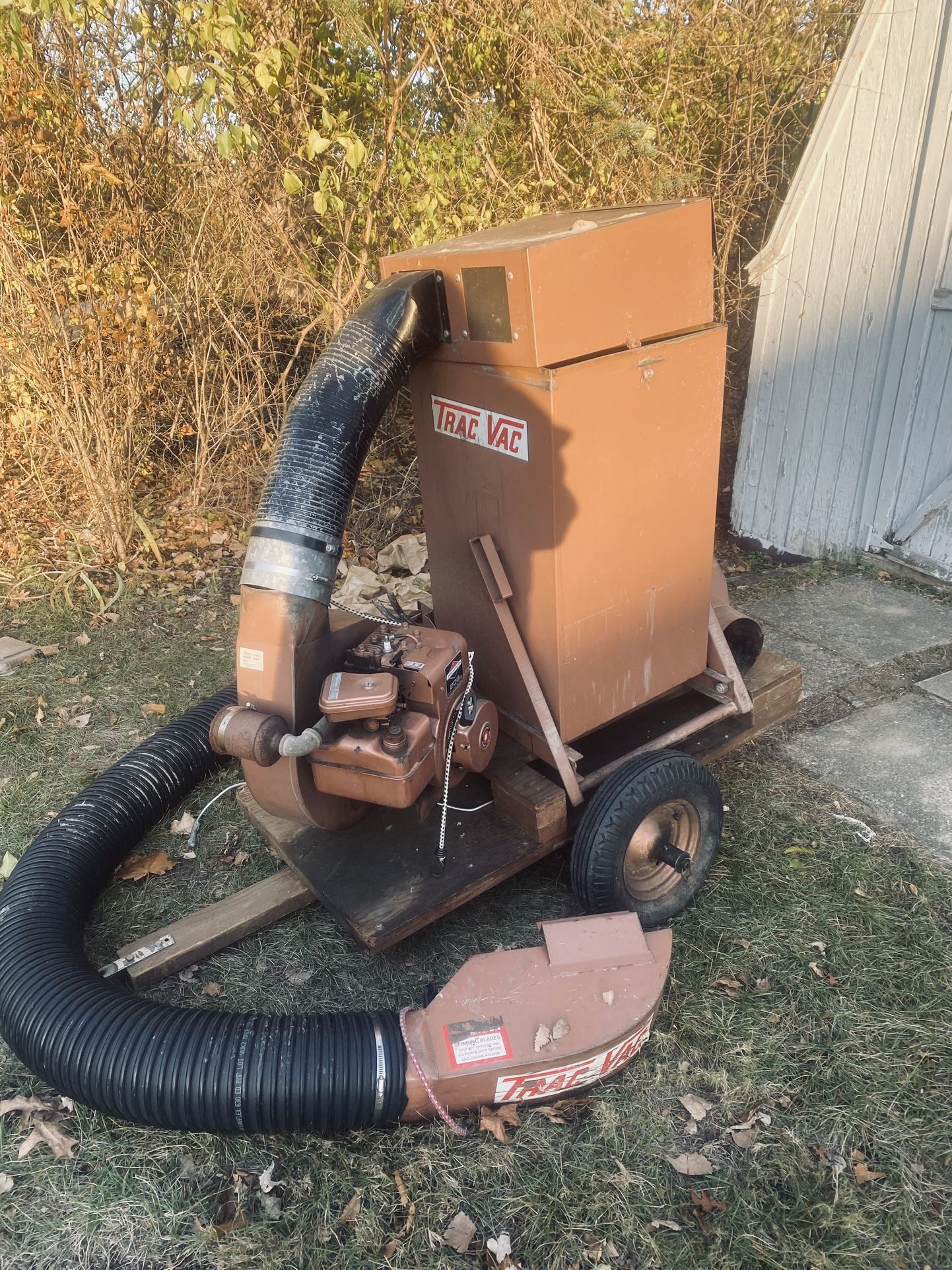 Trac Vac Leaf Vacuum