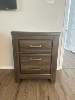 Wooden nightstand