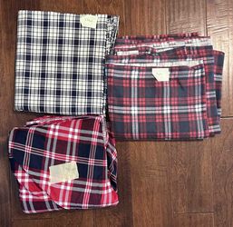 Assorted Cuts Of Plaid Fabric