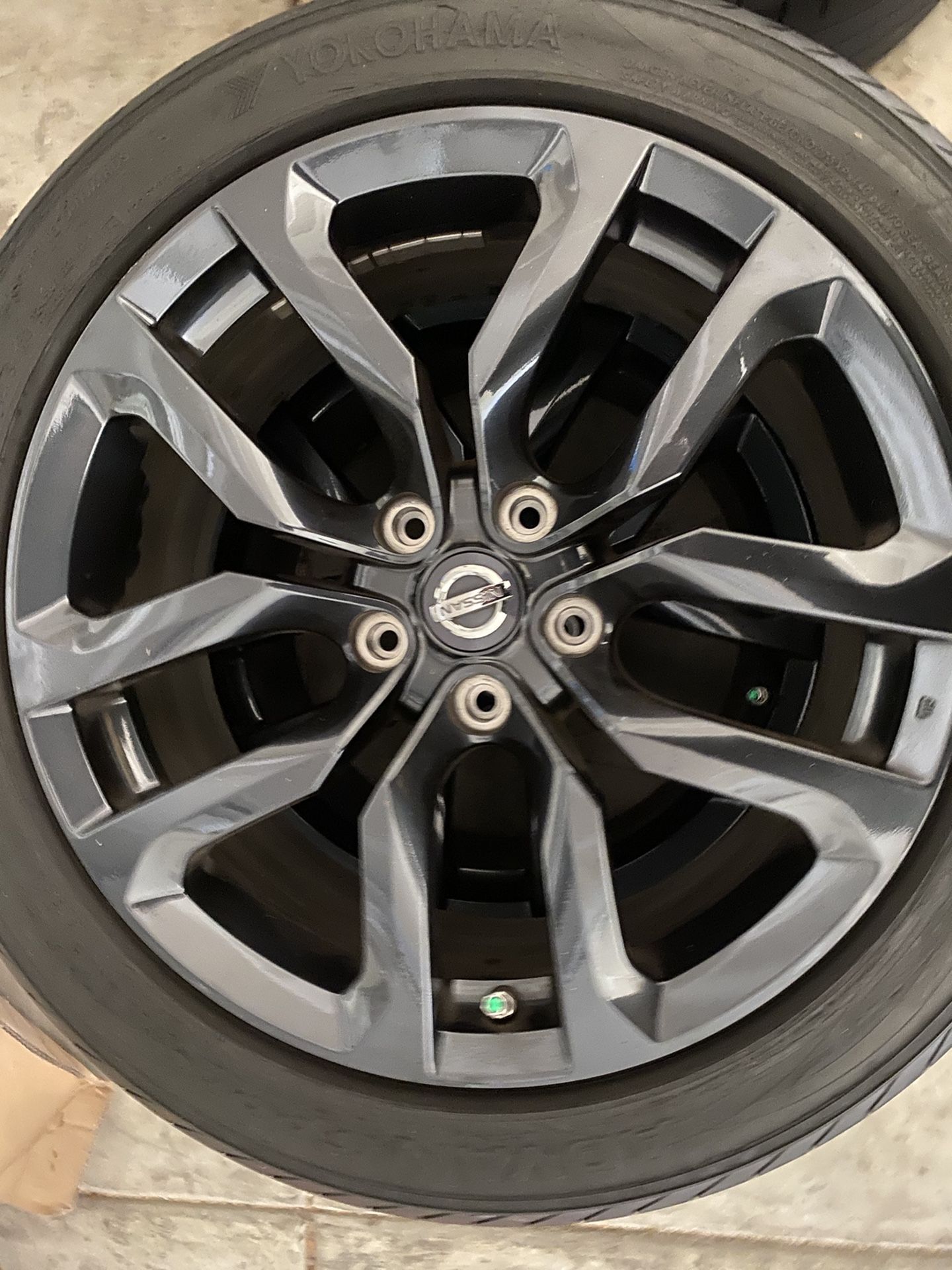 (4) Nissan 370Z OEM Wheels With Tires
