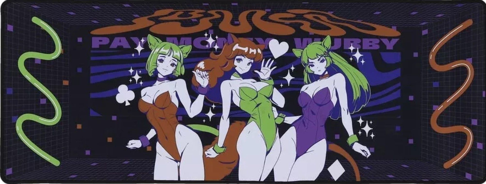 Official PayMoneyWubby "Kitten Club" Playmat/Mouse Pad