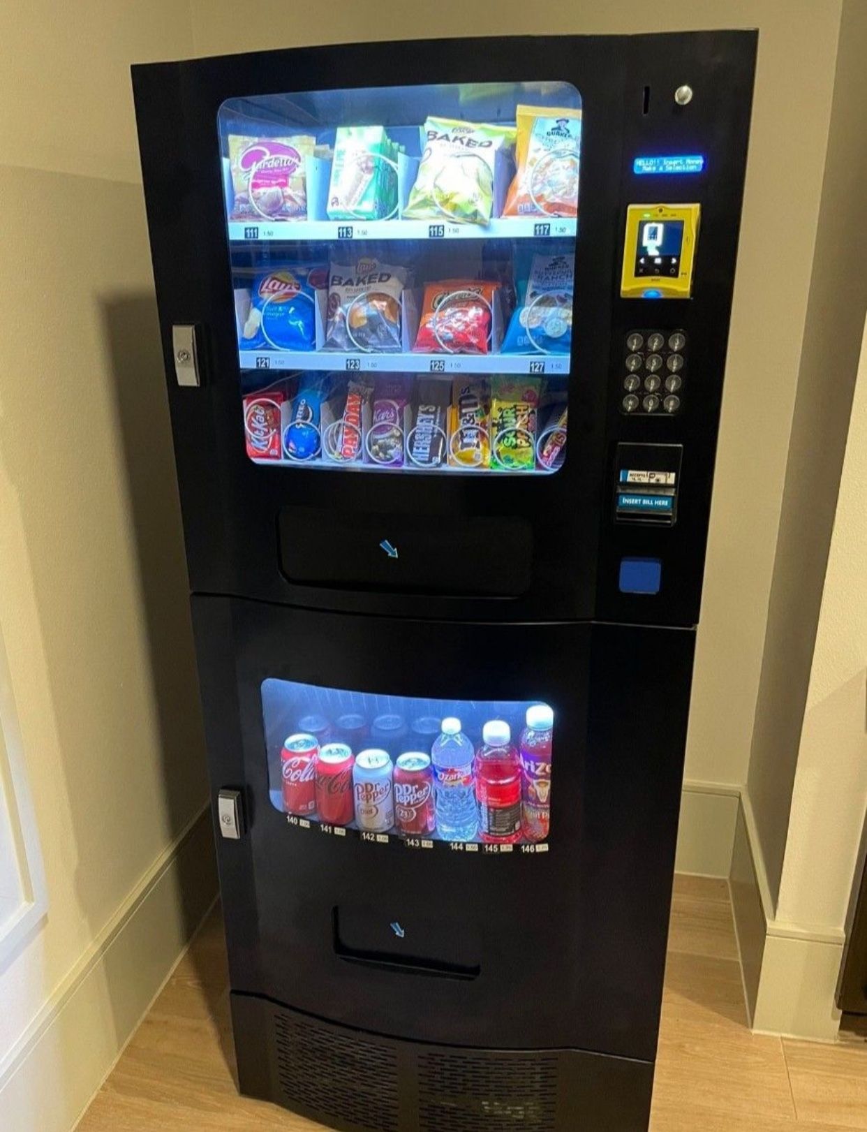 SEAGA 2300 COMBO MACHINE WITH CARD READER