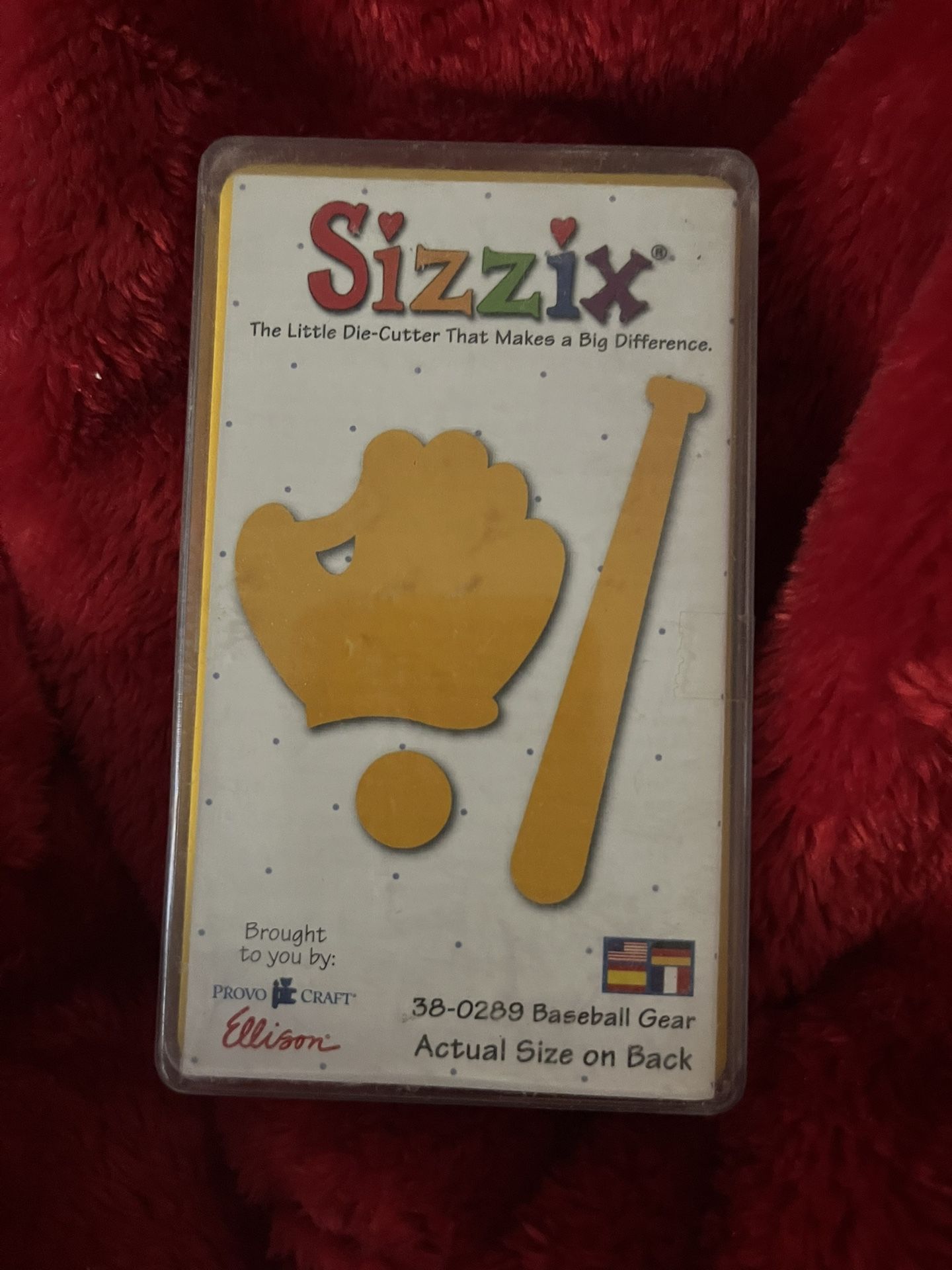 Sizzix Baseball And Glove Die