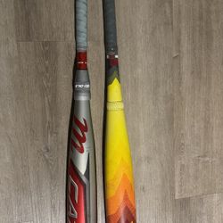 Baseball Bats - Easton Hype & Marucci CatX 30”  Drop 10 