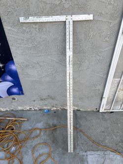 48” Drywall T-square 1/8” USED