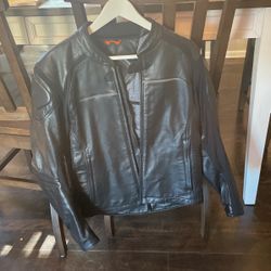 Reax Leather Jacket, Mens Size Small