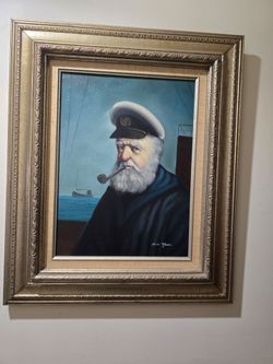 Capital of Lighthouse Oil Painting Artistic interiors Authenticated Certificate