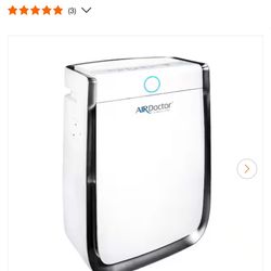 Air Doctor AD3000 4-in-1 Pre-Filter, UltraHEPA, Carbon and VOC Filters Air Purifier; Air Quality Sensor For Homes and Large 