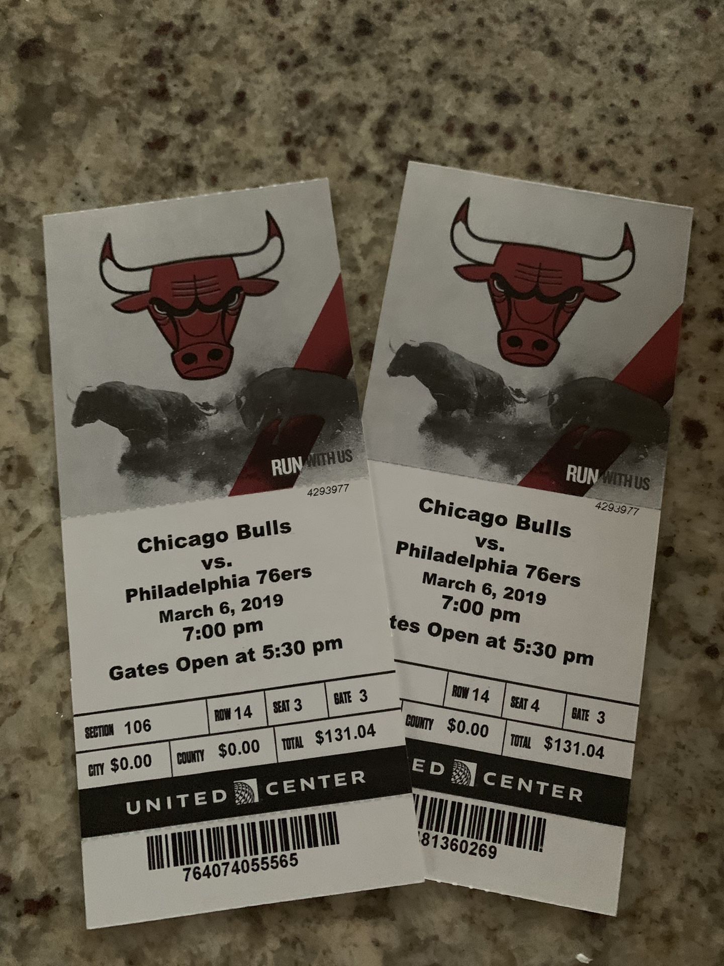Chicago Bulls vs Philadelphia 76ers