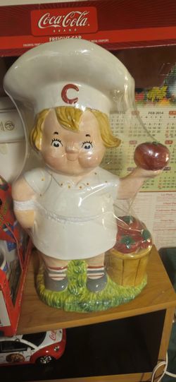 Campbell's Soup Kids ceramic cookie jar.