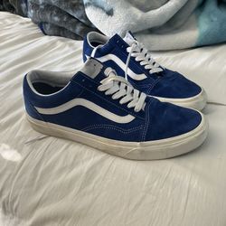 Blue Vans 