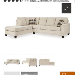 Beige Sectional Sofa 