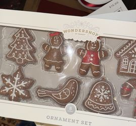 Wondershop Gingerbread Christmas Ornaments - 3 Boxes 