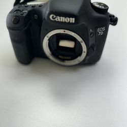 CANON CAMERA EOS 7D W/CHRGR W/BAG (UHS)