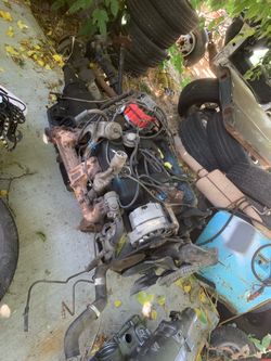 GM 350 engine th350 transmission