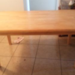 Solid Oak Dining Table 