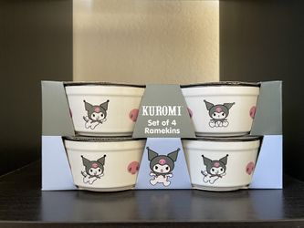 *New* kuromi Set Of 4 ramekins
