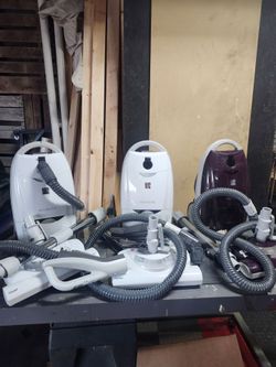 5 Brand new Kenmore canister vacuums