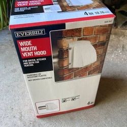 Wide Mouth Dryer Vent Hood
