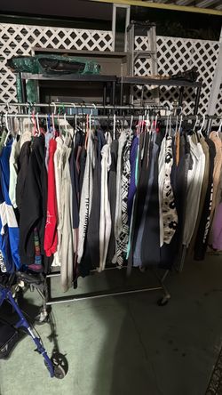 Mixed Clothing Lot on Rolling Rack