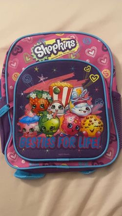 New mini Shopkins backpack 10in