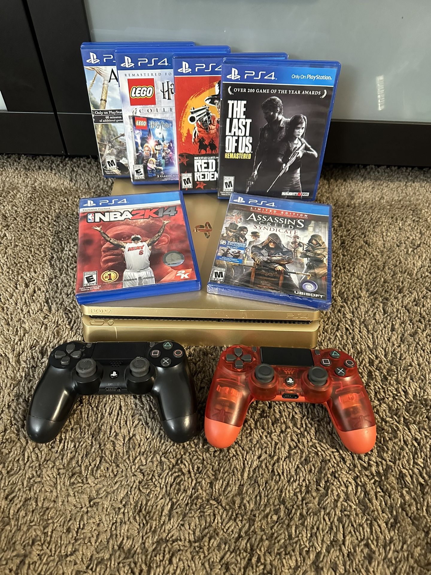 ps4 slim gold edition