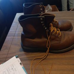 Red Wing Work Boots Steel Toe