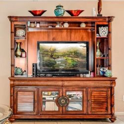 Big Living Room tv Stand Wood