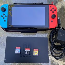 Nintendo Switch + Games