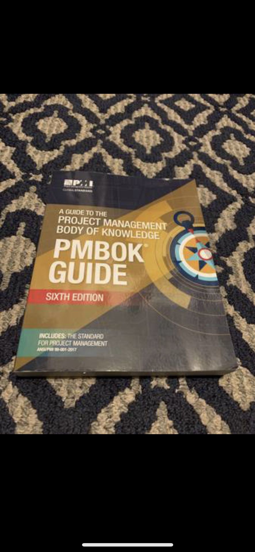 PMBOK PMP Exam Guide, 6th Edition (Latest) - Like New