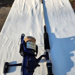 Penn Long Beach 3360-C Fishing Rod & Shimano Thunnus 12000F Spinning Reel Combo