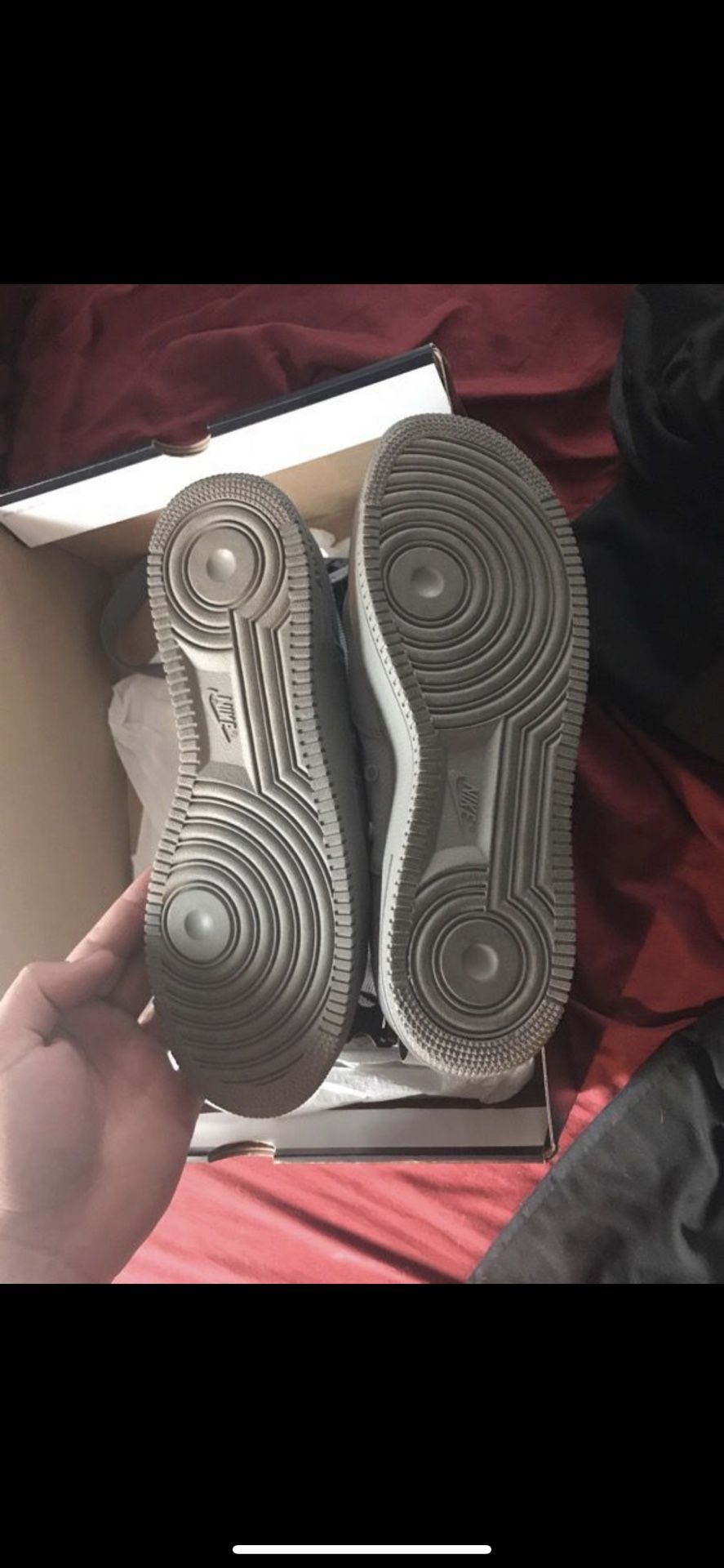 Wolf gray Nike asf. Brand new never work. Size 13. With receipt from original purchase