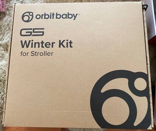 Orbit baby G5 Stroller Winter Kit Black with gray