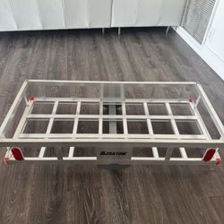 Ultra-Tow Aluminum Hitch Cargo Carrier - 500 lb Capacity