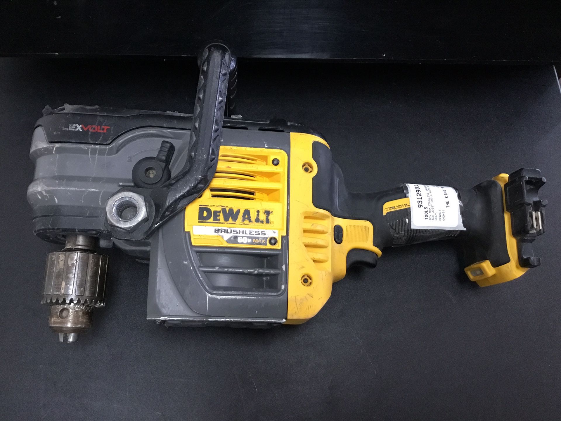 DEWALT DCD460 60V MAX CORDLESS BRUSHLESS 1/2 IN. STUD AND JOIST DRILL