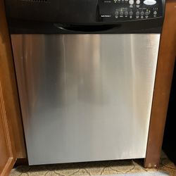 Stainless Steel Whirlpool Dishwasher 
