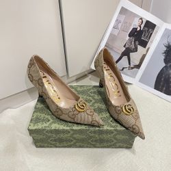Gucci women's high-heeled shoes