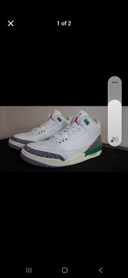 Jordan Retro 3s Lucky Green