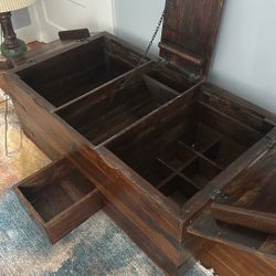 Crate and Barrel Pirate Chest And Storage 