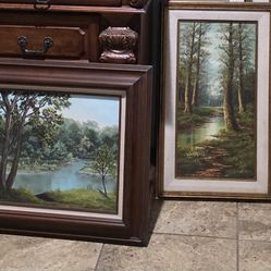 4 Phillip Cantrell Paintings