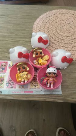 LOL hello Kitty Toys