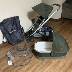 Uppababy Cruz V2 Stroller and Bassinet 