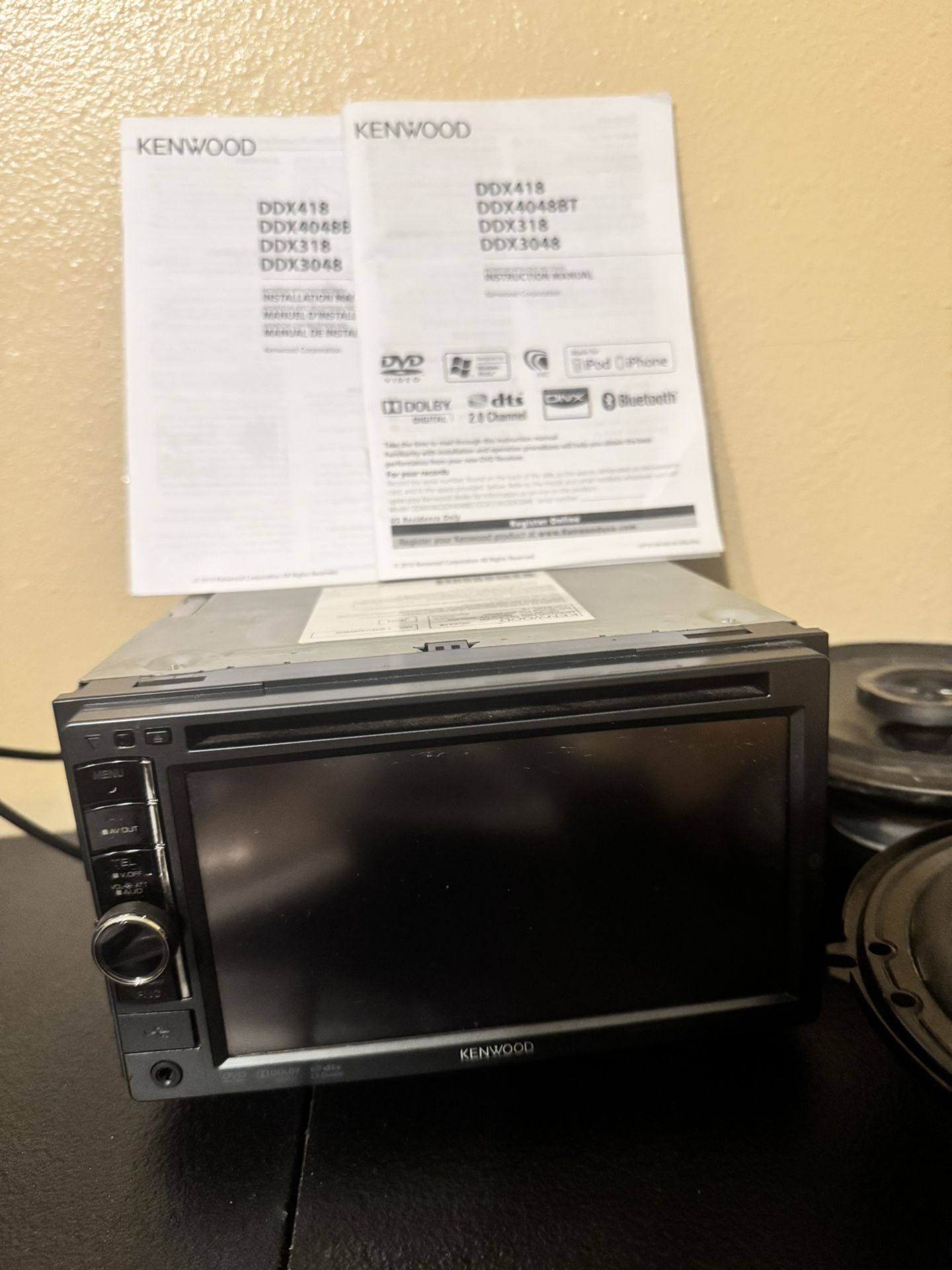 Kenwood Radio/CD/DVD Player DDX418