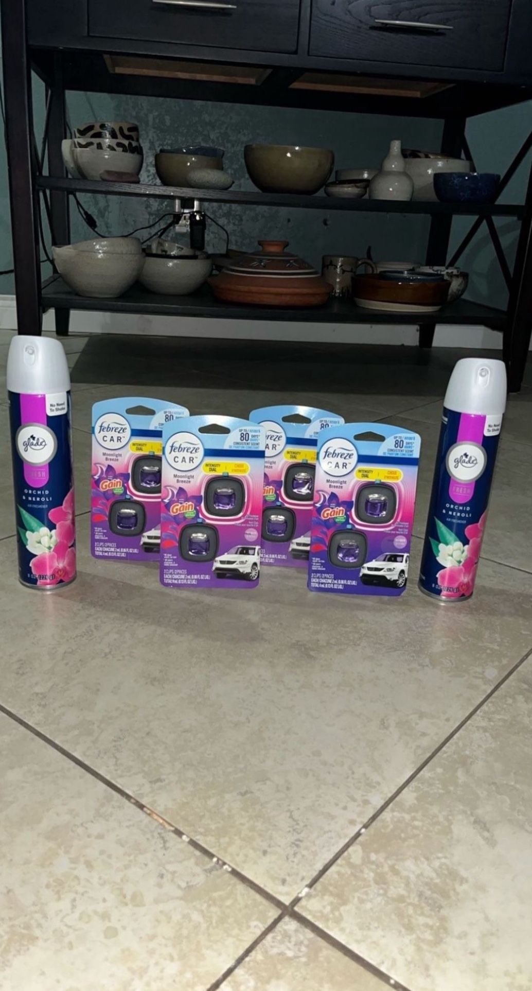 Febreze Car Air Fresheners, Glade Air Fresheners Sprays