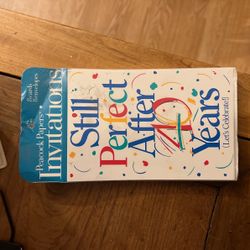 Two Packs Of Invitations, Eight cards each