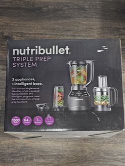 nutribullet Triple Prep System NBKS50100 New In Box 