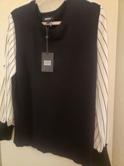 DKNY Vest Style Cardigan 