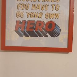 Superhero Wall Art